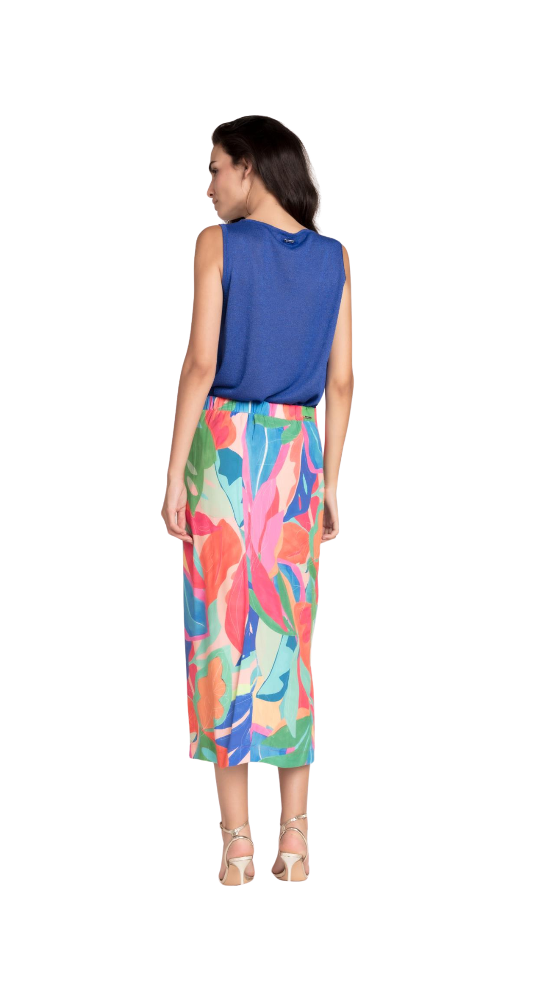 Falda Floral Multicolor