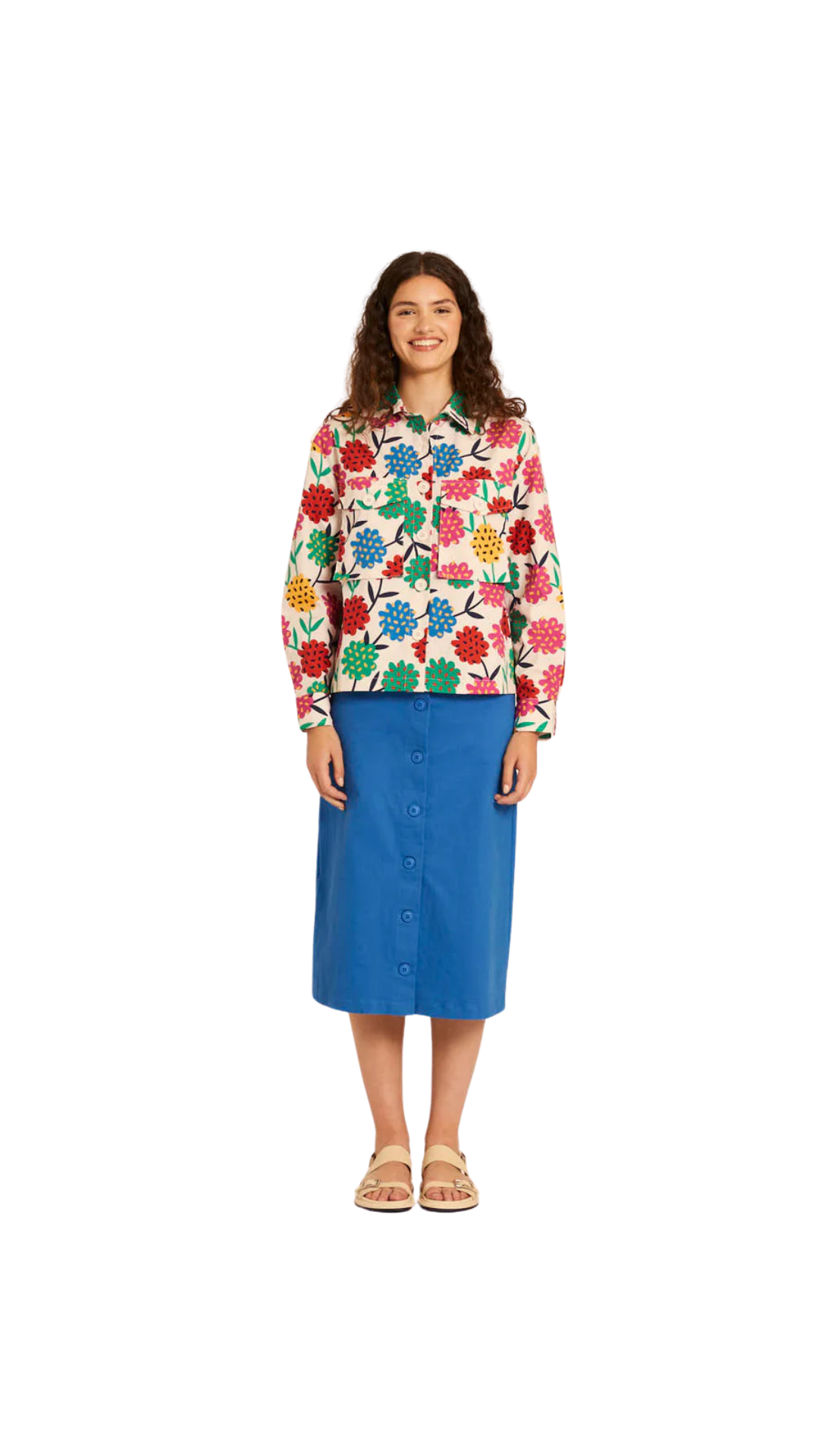 Sobrecamisa Flores