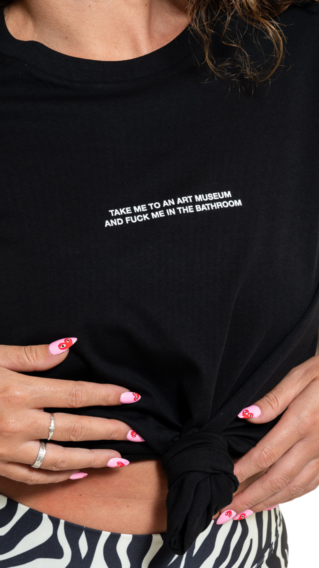 Camiseta Take Me Negra