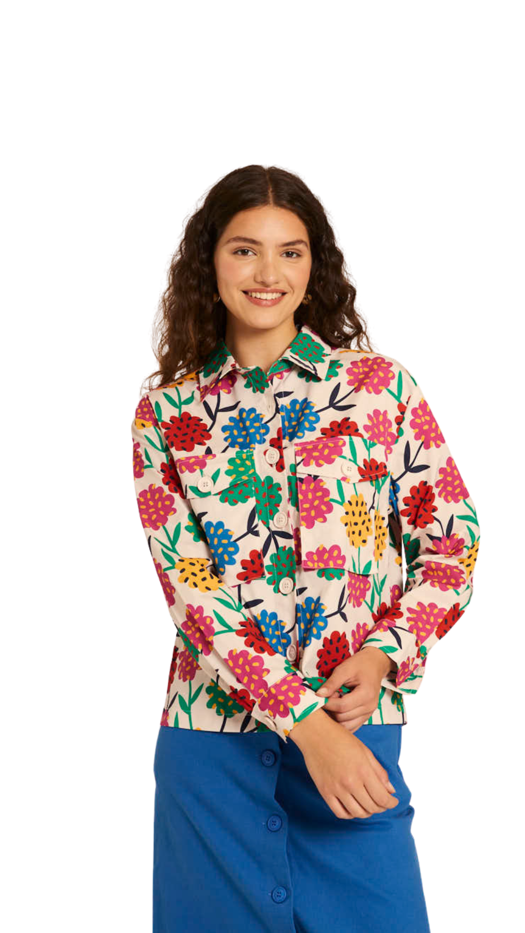 Sobrecamisa Flores