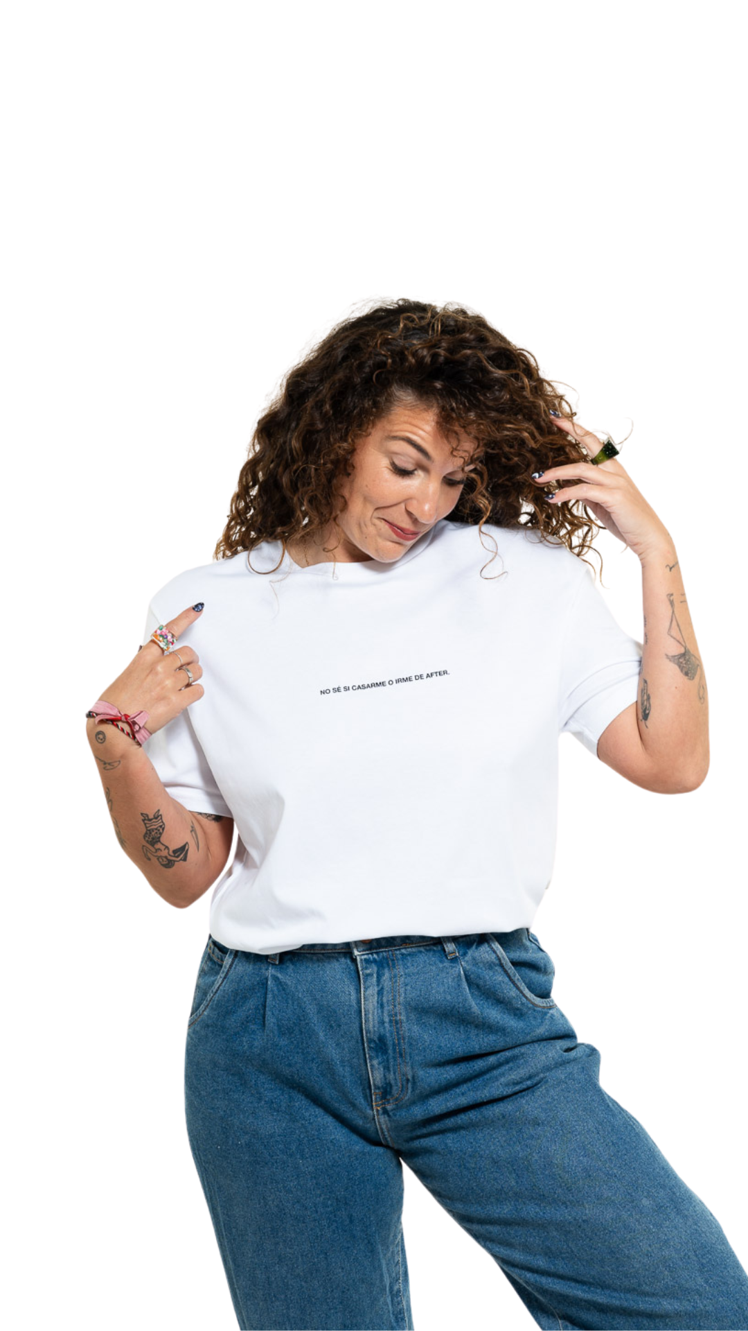 Camiseta Casarme o After