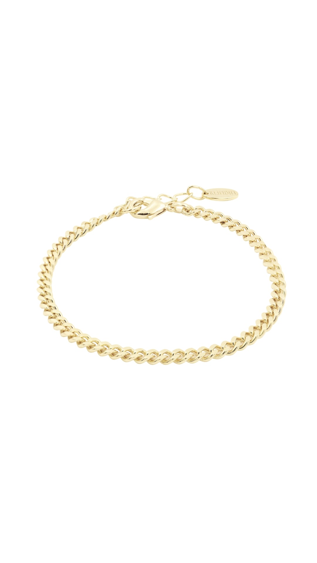 Pulsera Curb Dorado