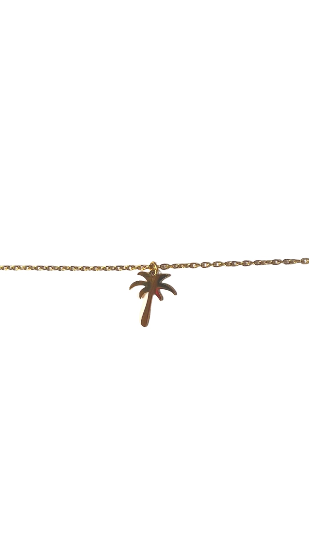 Pulsera Palmera Dorado