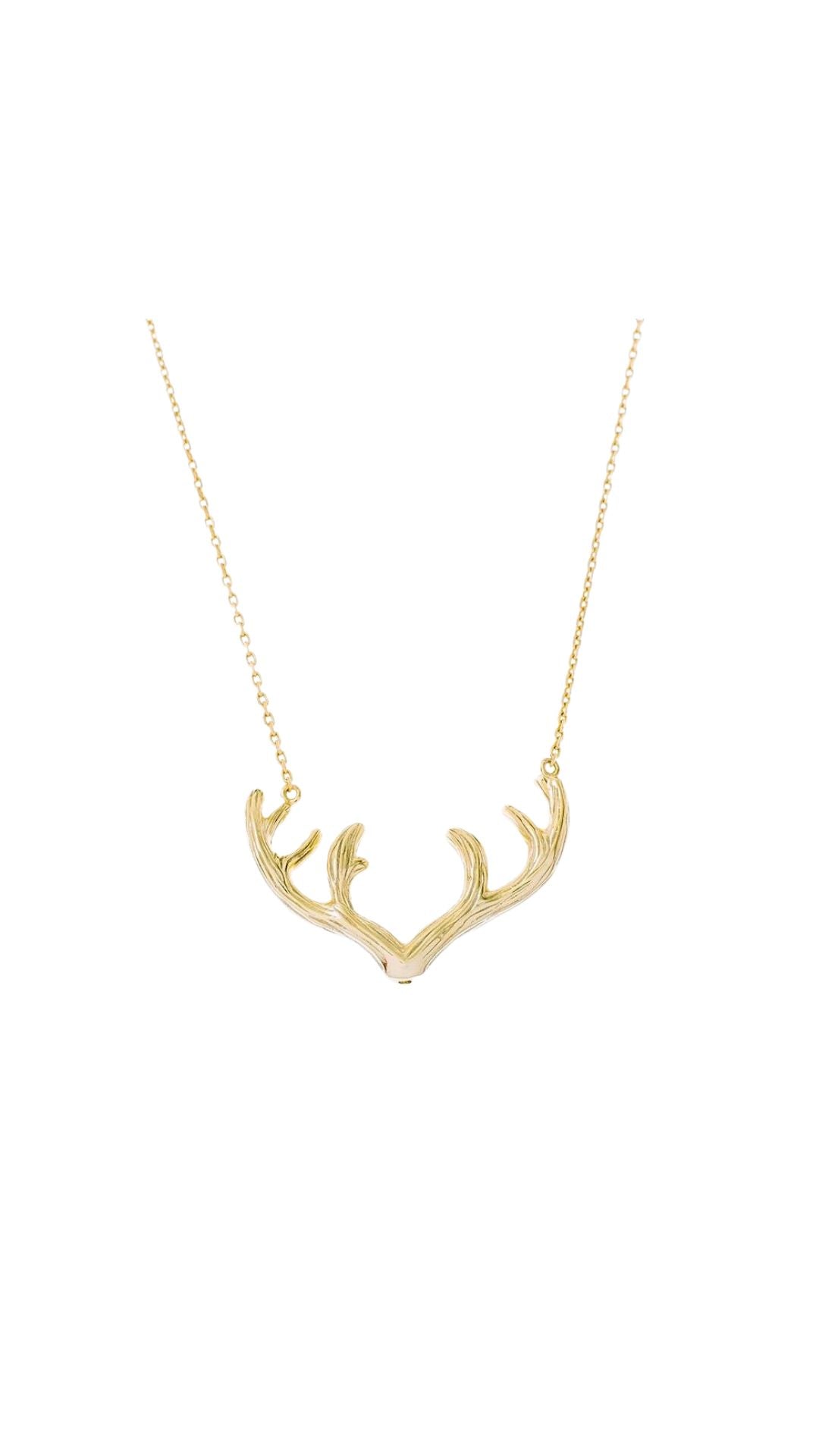 Collar Cuerno Dorado
