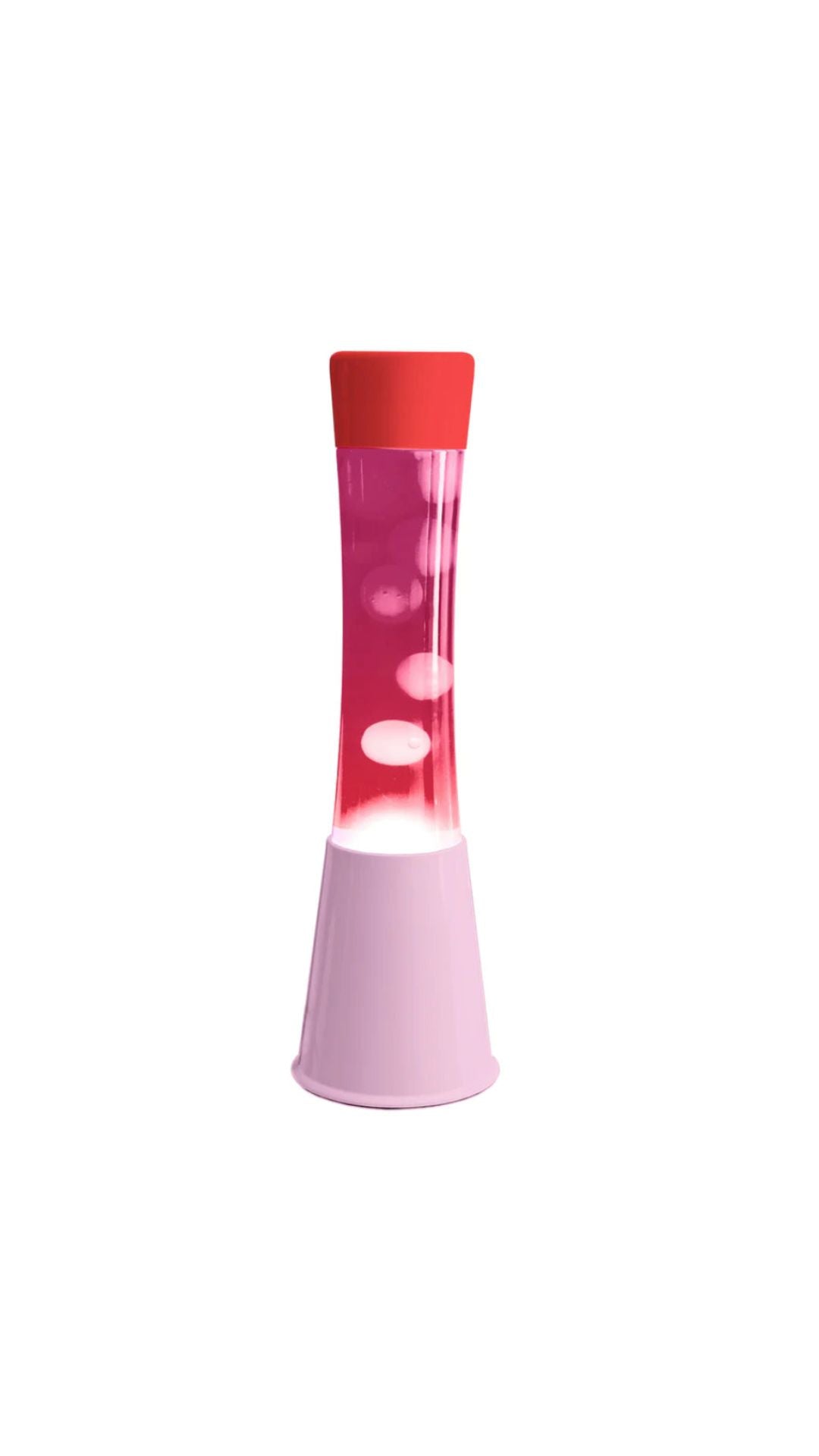 Pink Lava Lamp - Red