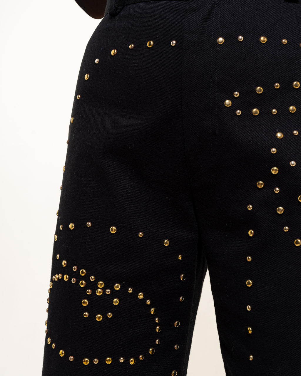 Studded trousers
